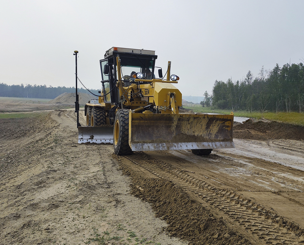 3D MC-X MAX GNSS для автогрейдера